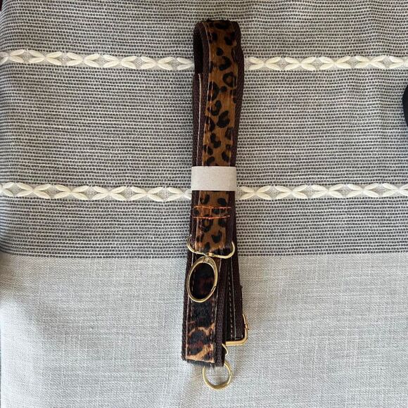 Y2K Treska Shoulder Bag Purse Leopard Cheetah Checkered Multi Print - Picture 5 of 7